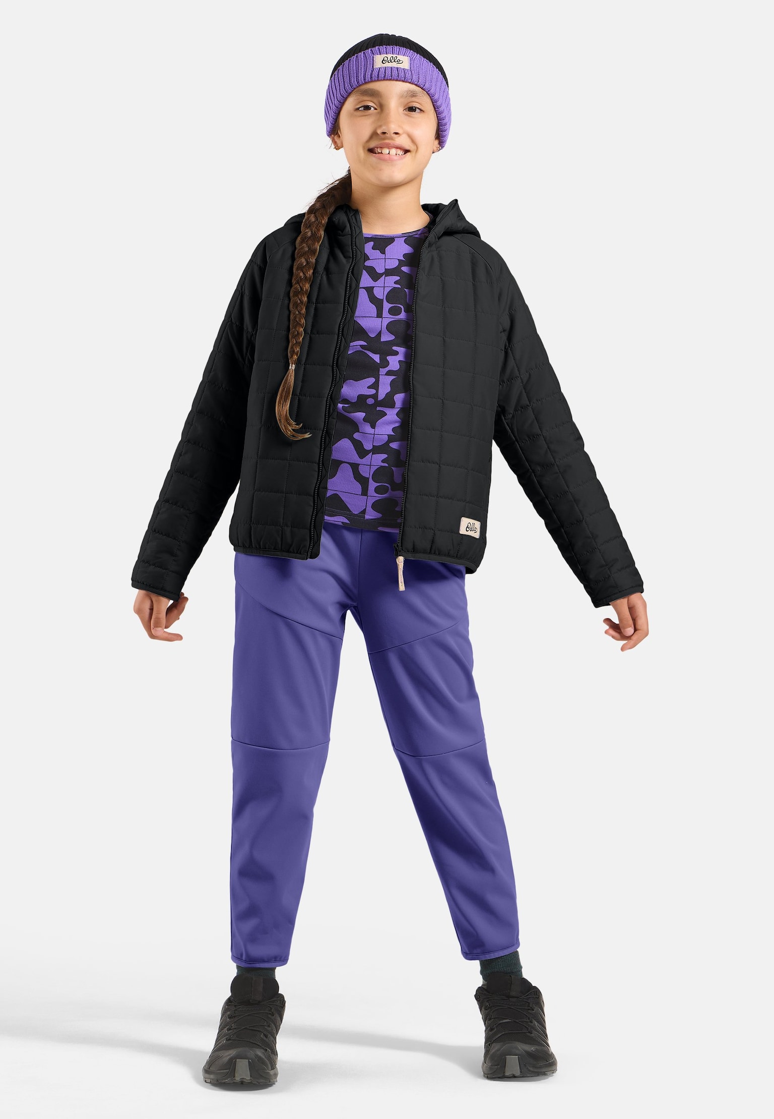 The Adventurer Collection kids' insulated windproof hooded jacket