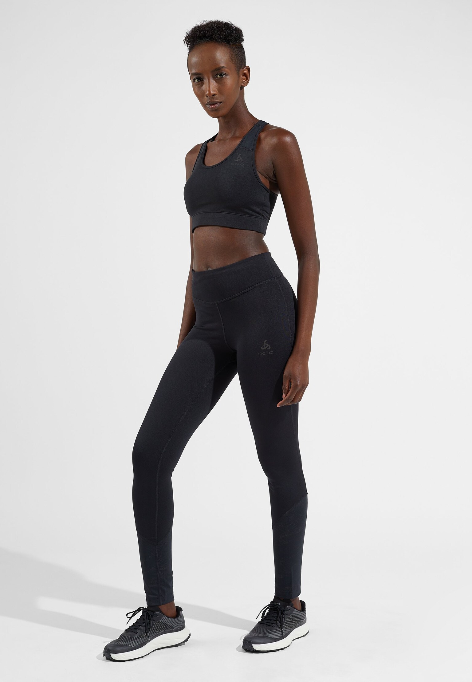 The Essentials print running tights
