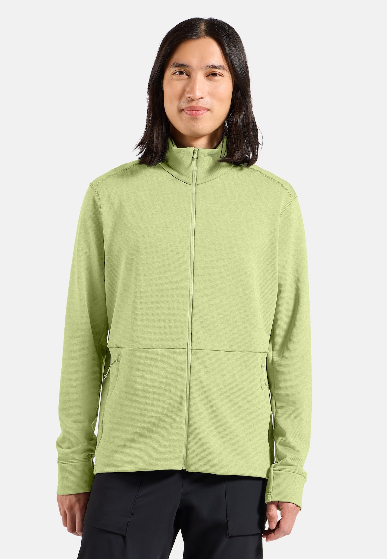 Grid Fleece Mid Layer Full-Zip
