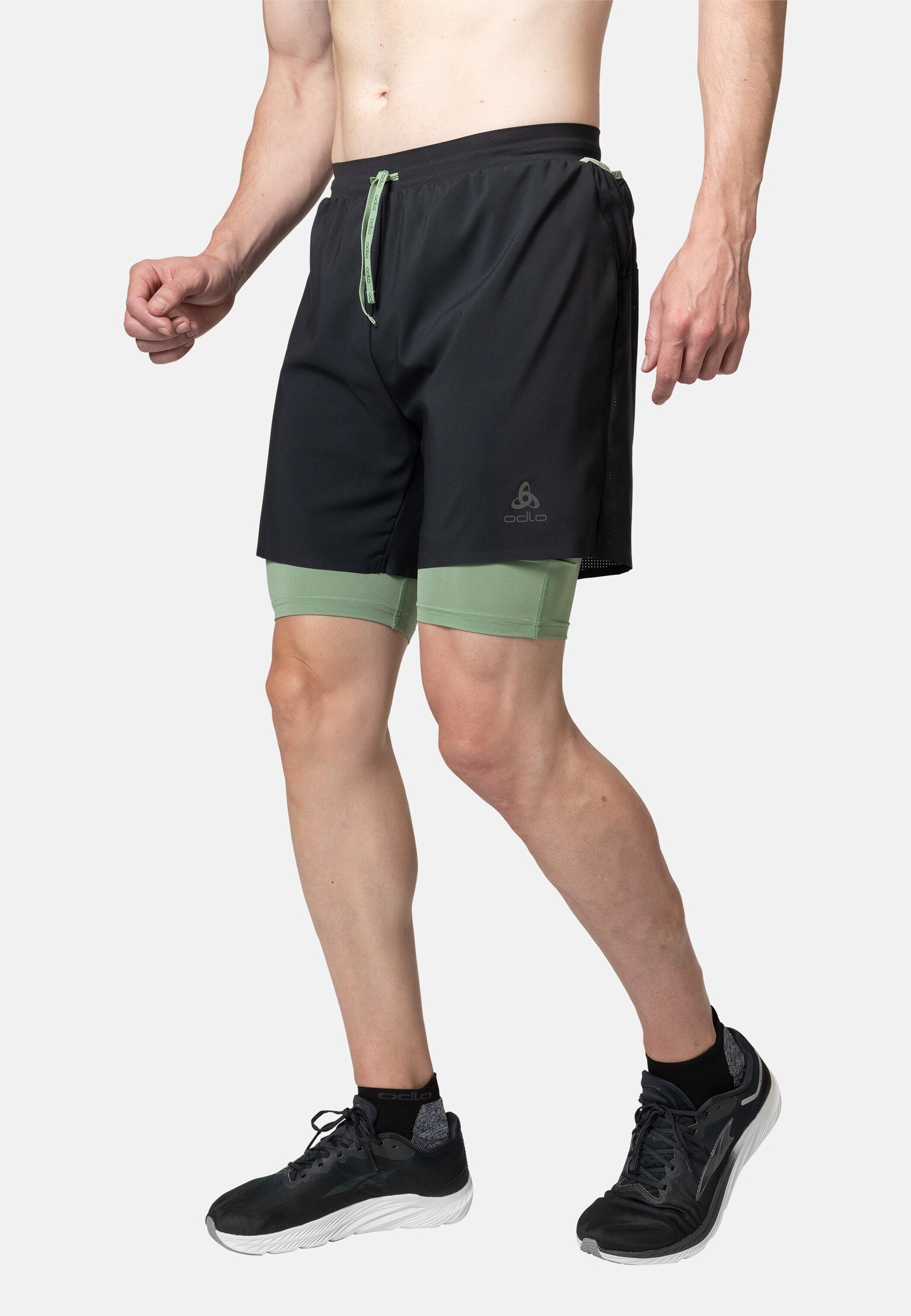 X-Alp 6 Inch 2-in-1 Trailrunning-Shorts