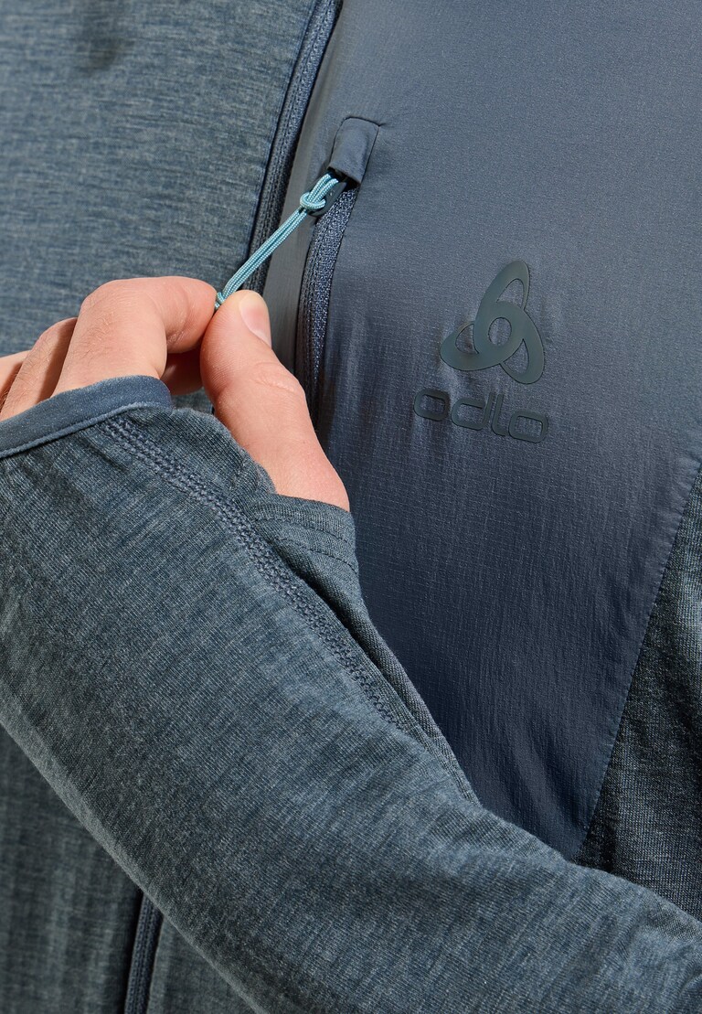 The Ascent mid layer hooded zip