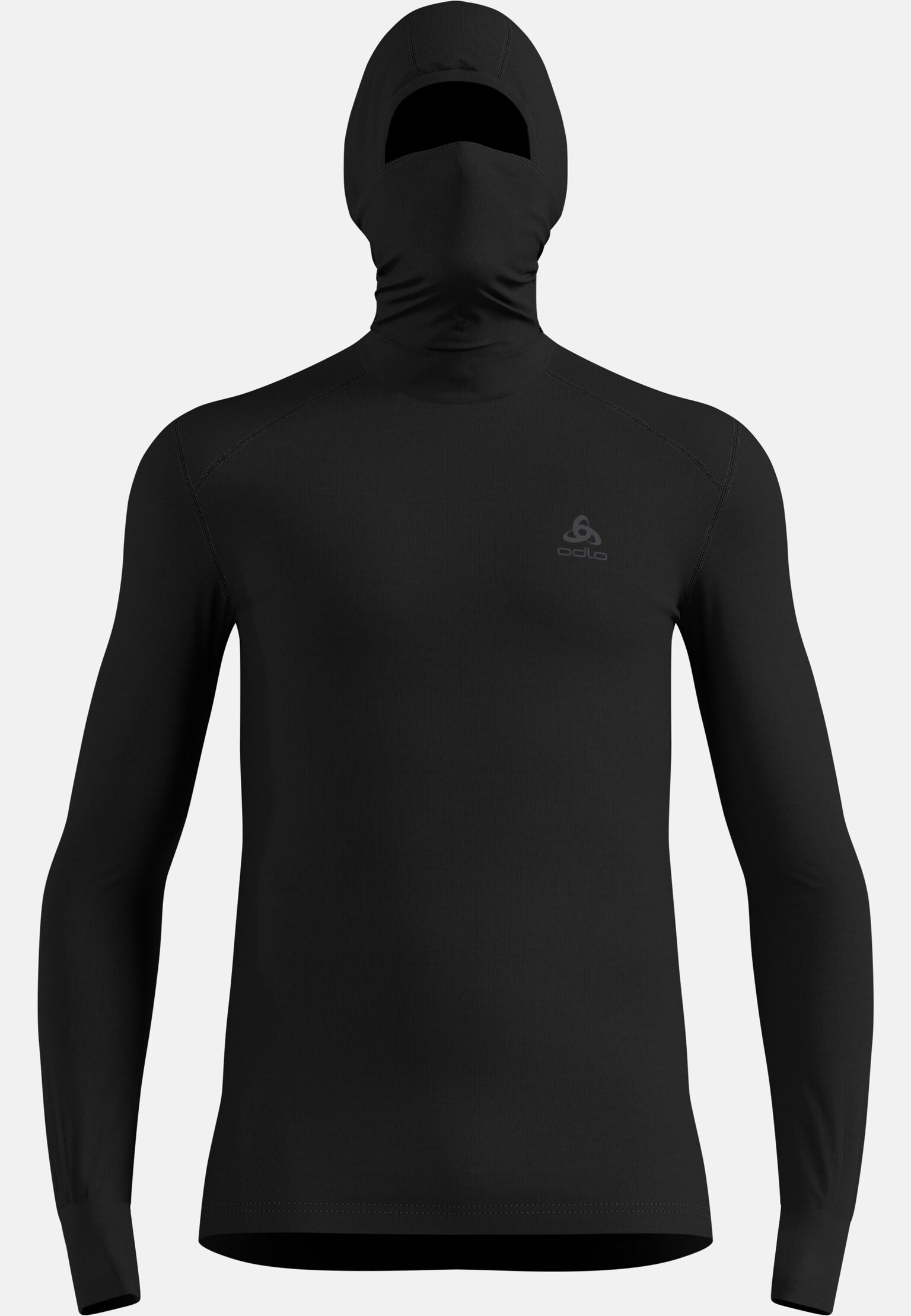 Active Warm-basislaagtop met gezichtsmasker