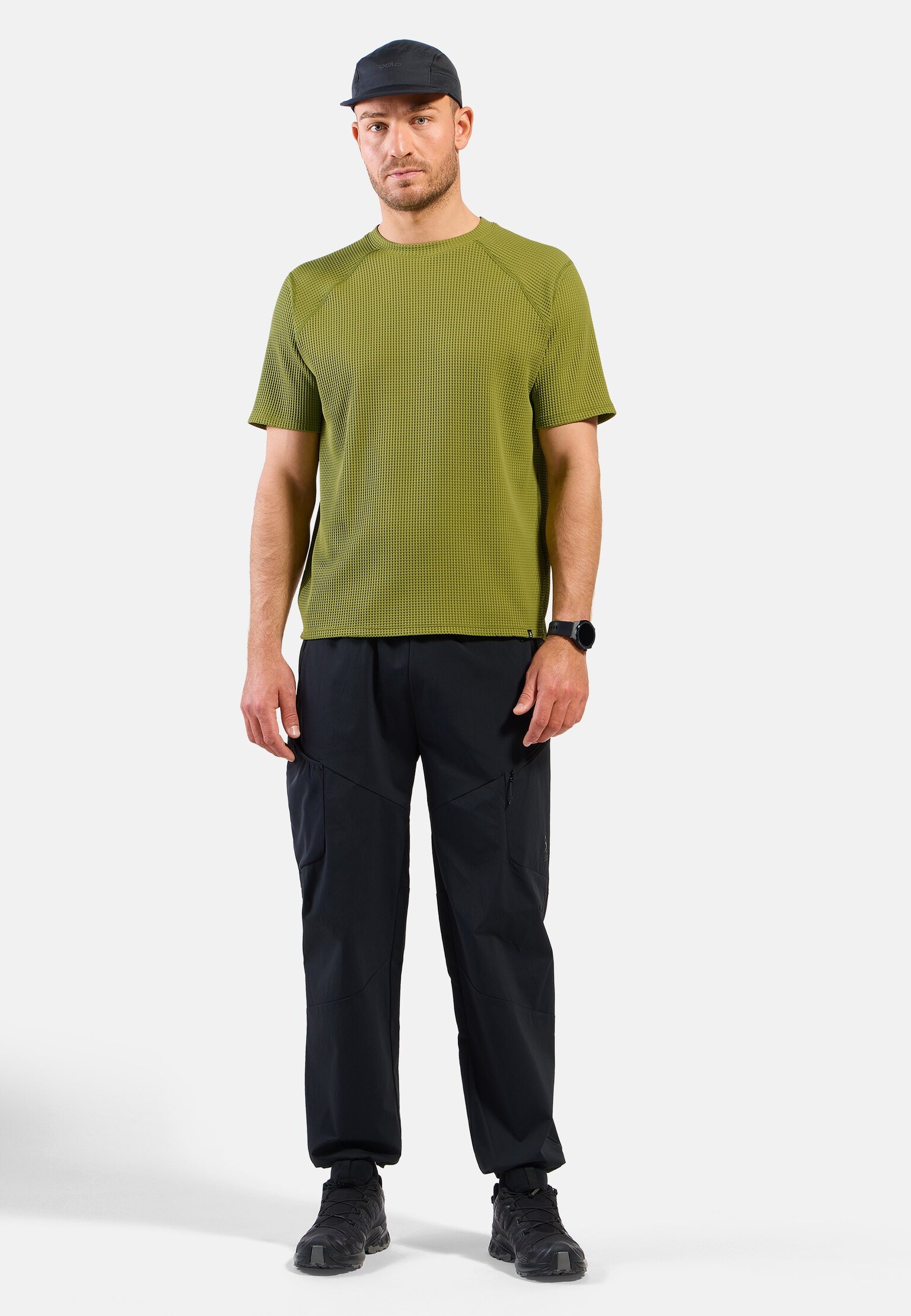 Cubic multisport kortermet trøye med rund hals