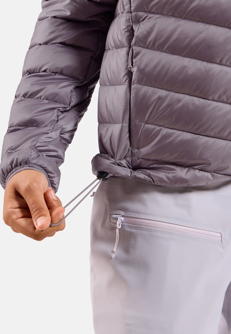The X-Alp packable hooded down jacket