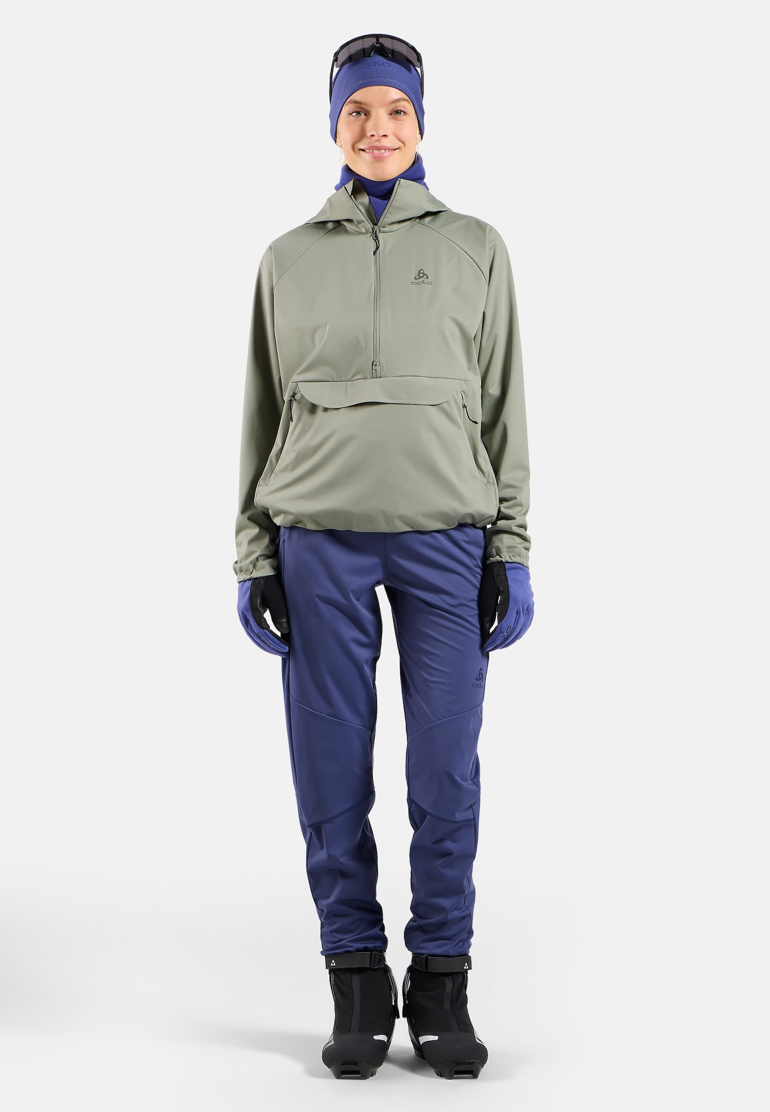 The Zeroweight Pro Warm windproof cross-country anorak