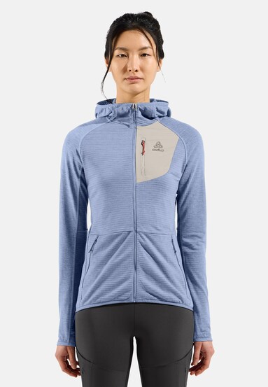 The Ascent mid layer hooded zip