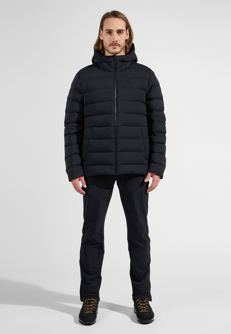 The Ascent N-Thermic recycled down hooded jacket