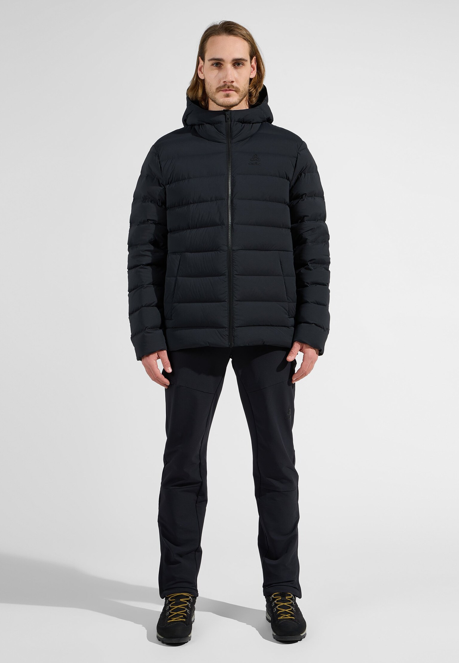 Ascent N-Thermic jack met gerecycled dons en capuchon