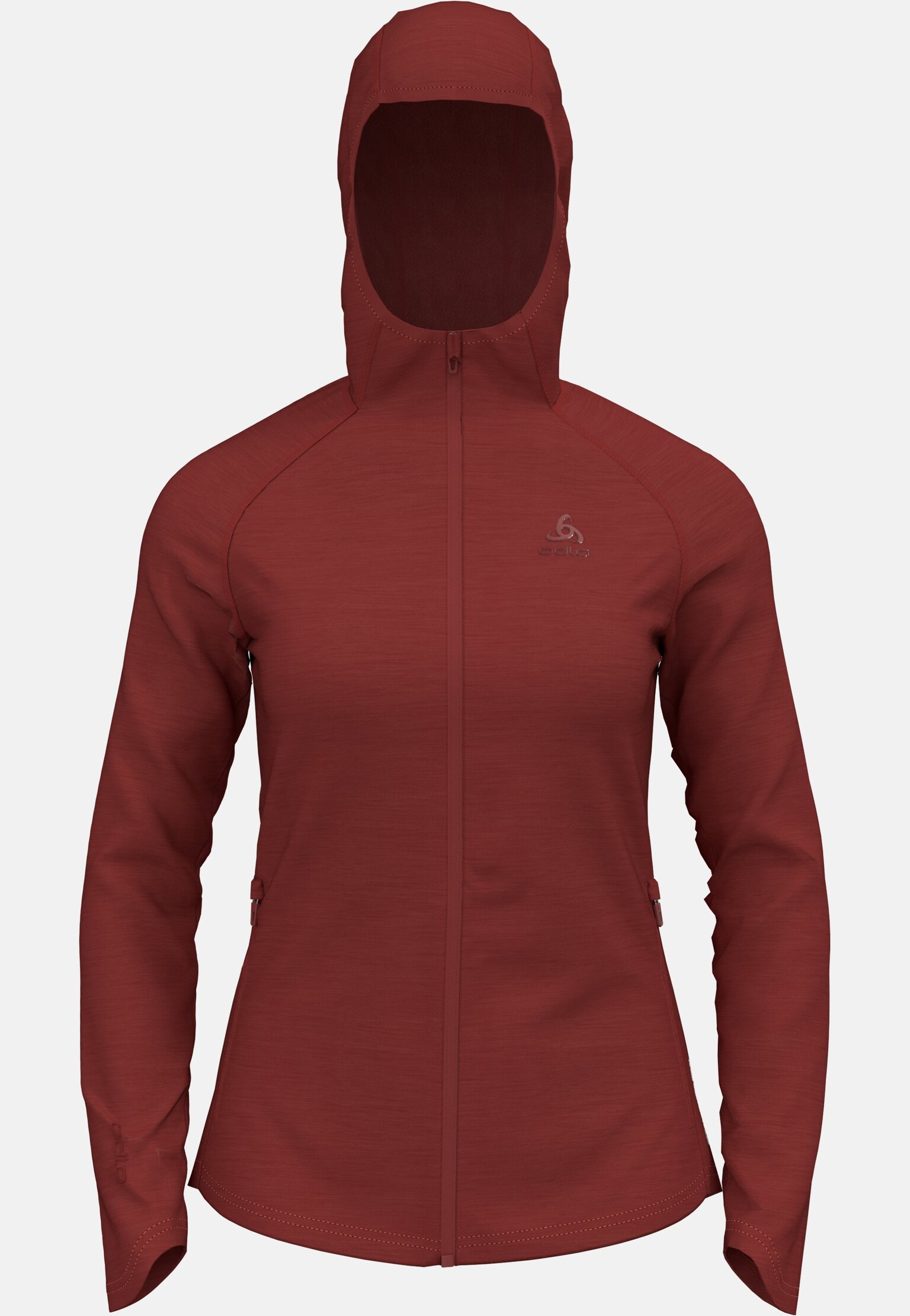 Haut à capuche zippé Ascent 220