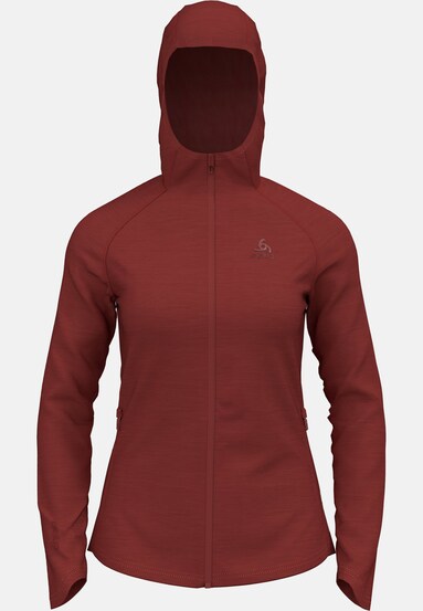 The Ascent Performance Wool Warm mid layer hooded zip