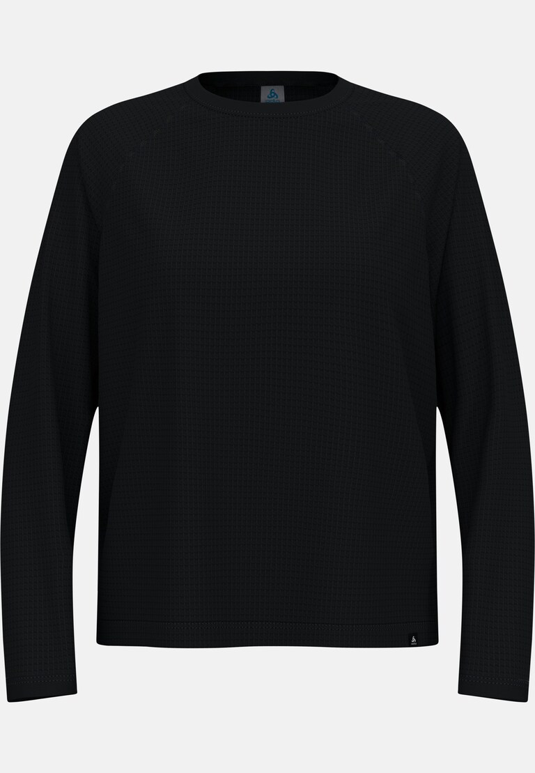 The Ascent merino-blend waffle long-sleeve t-shirt