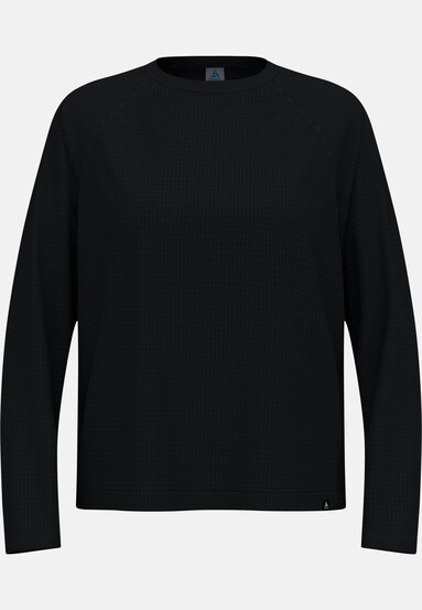 Ascent Langarmshirt aus Merinomix mit Waffelstruktur