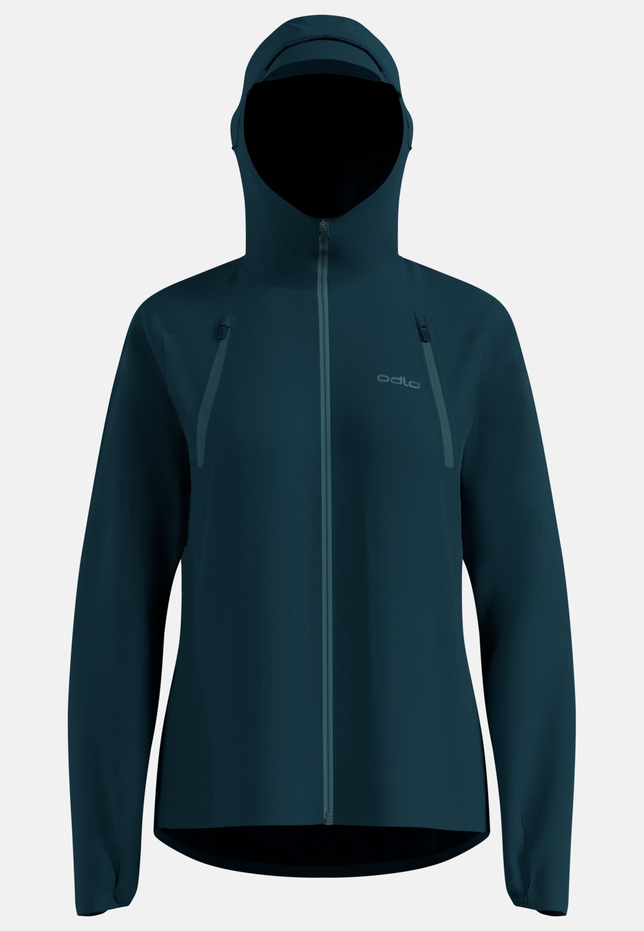 Odlo X-Alp Waterproof Pro Laufjacke für Damen - Trail Running, Wandern - marineblau, L