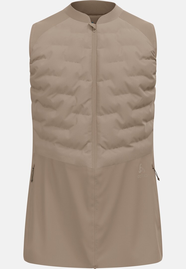 The Zeroweight Insulator running vest in cinder High-Performance