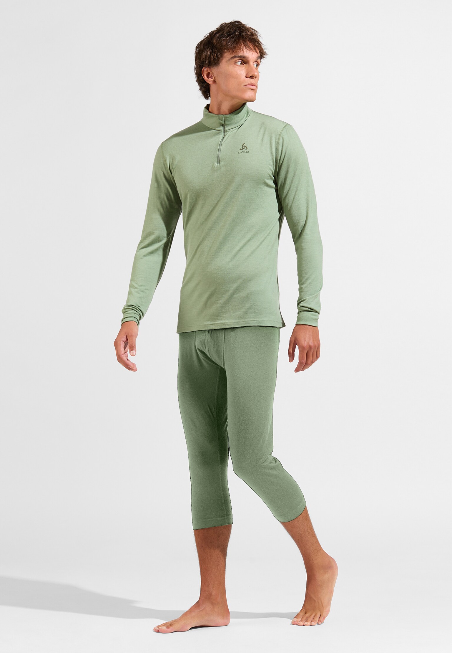 The Natural Merino 200 Base Layer Half-Zip