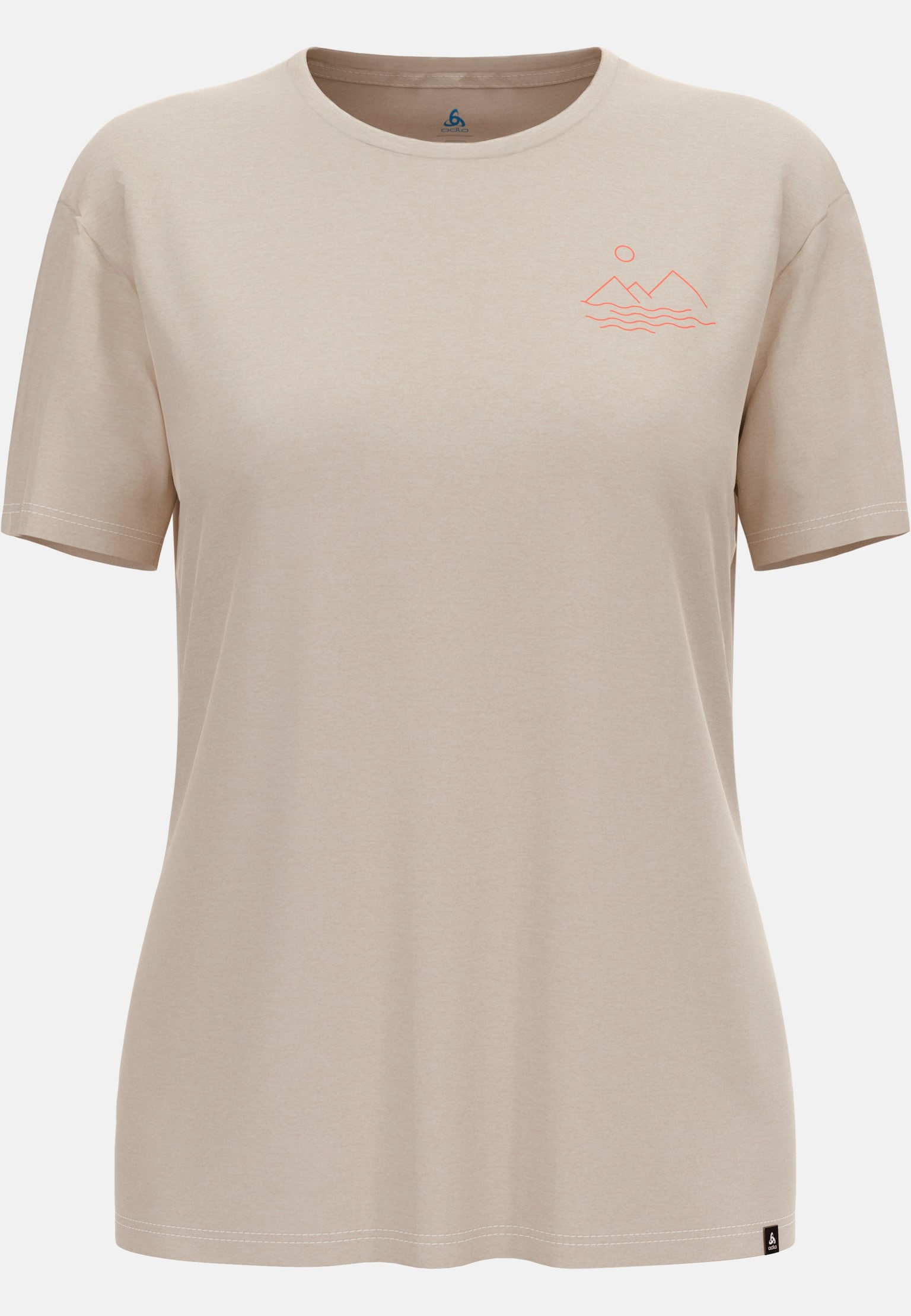 Ascent sol hav fjell t-skjorte