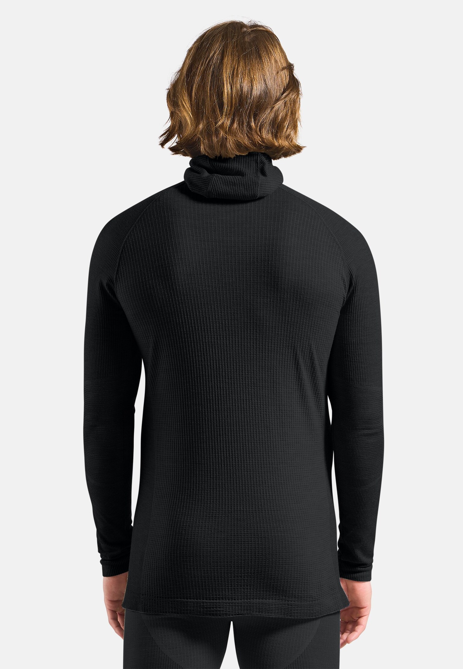 Seamless Performance Wool Funktionsshirt mit Gesichtsschutz
