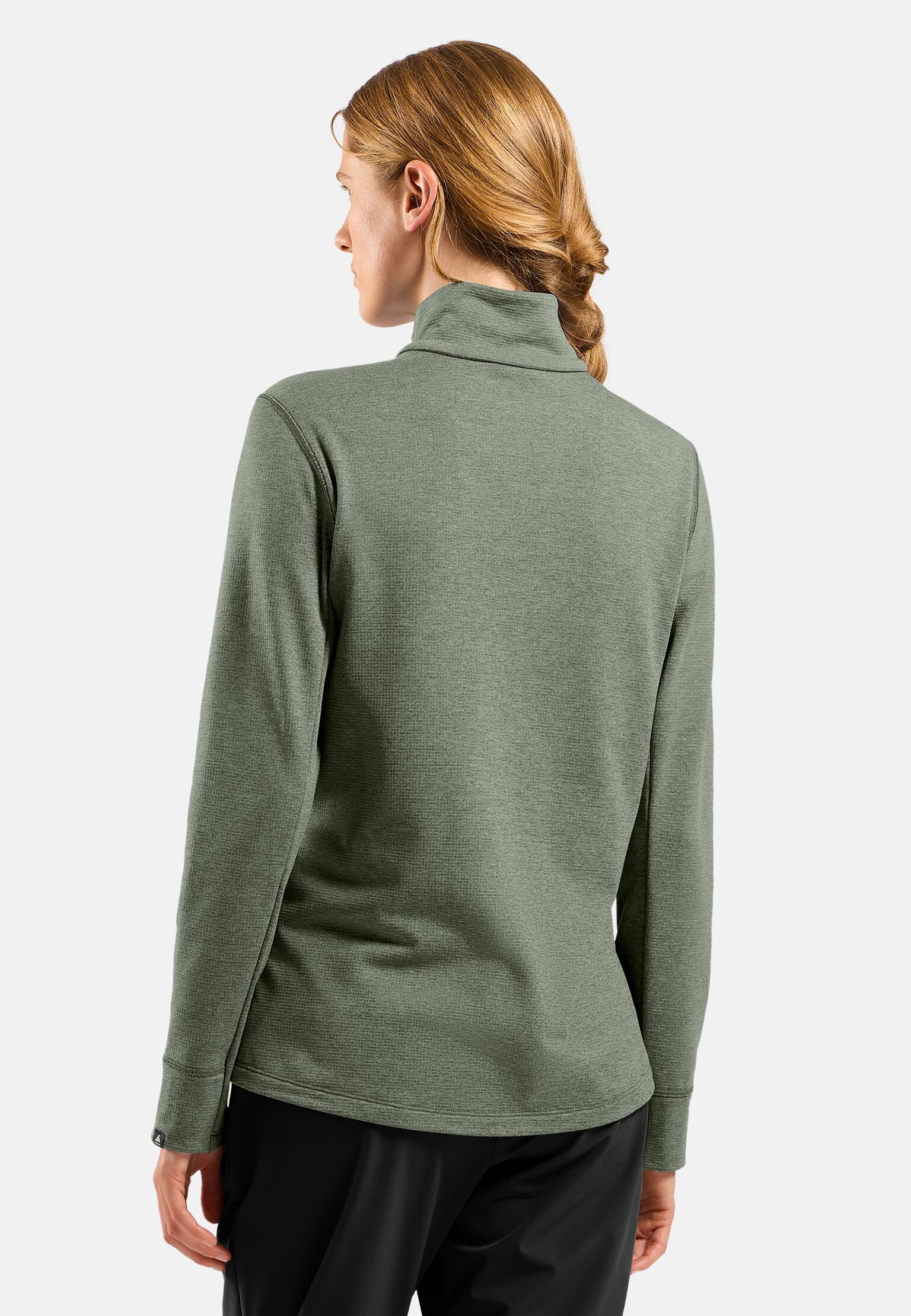 Essentials Multisport Mid Layer aus Grid-Fleece mit Reissverschluss