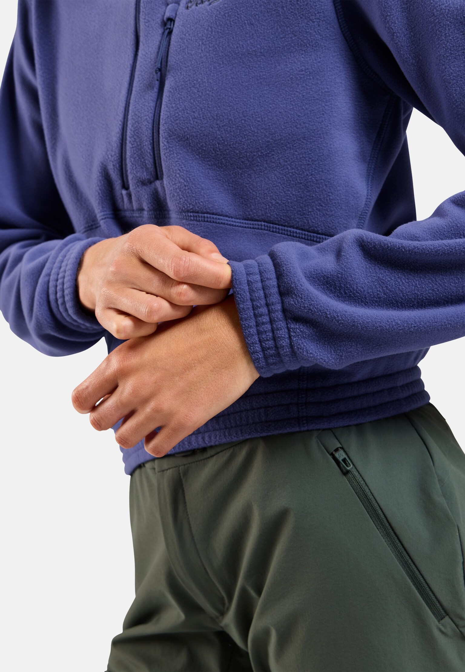 Klassischer Essentials Multisport Mid Layer aus Fleece mit Halbreissverschluss