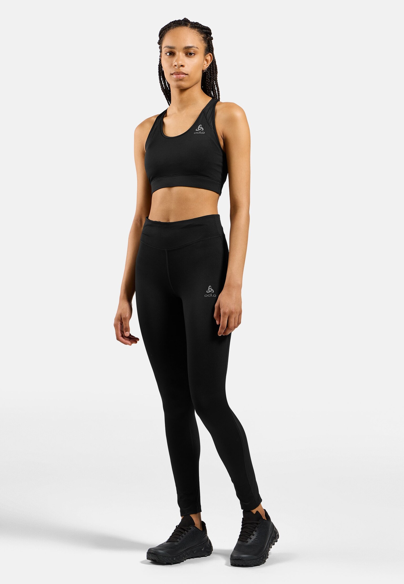 Essentials Lauftights mit Mesh-Einsätzen