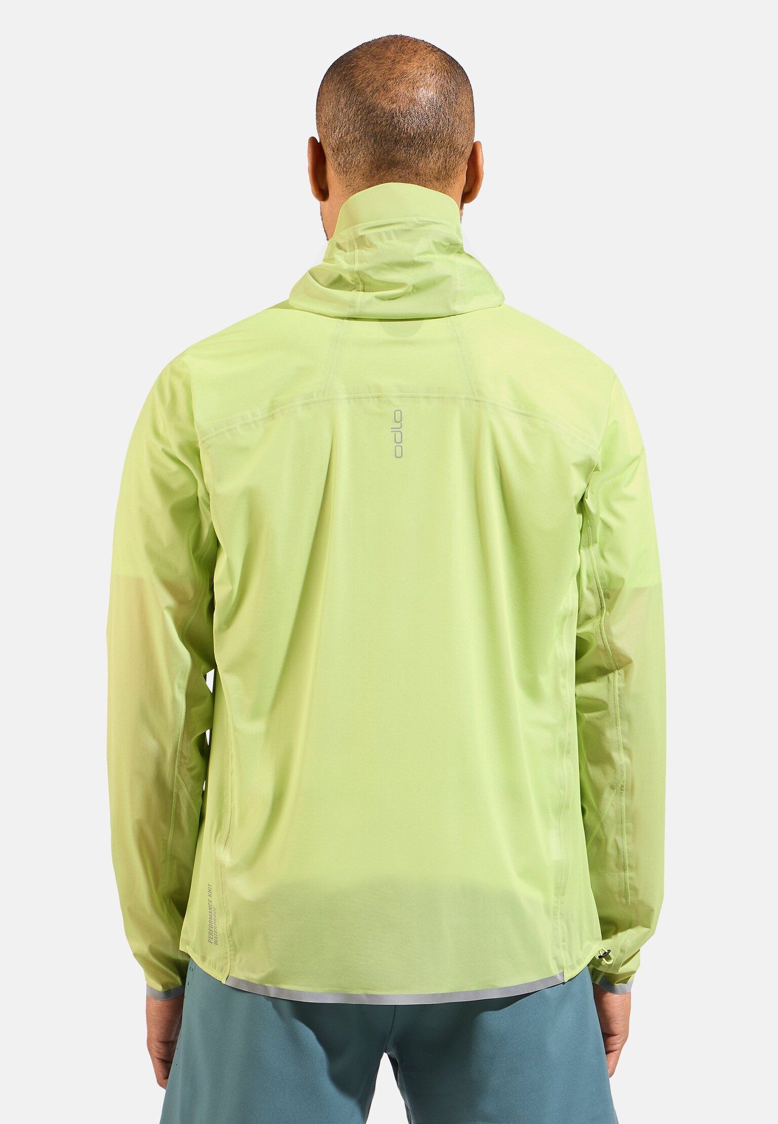 Wasserdichte Zeroweight Dual Dry Performance Knit Laufjacke