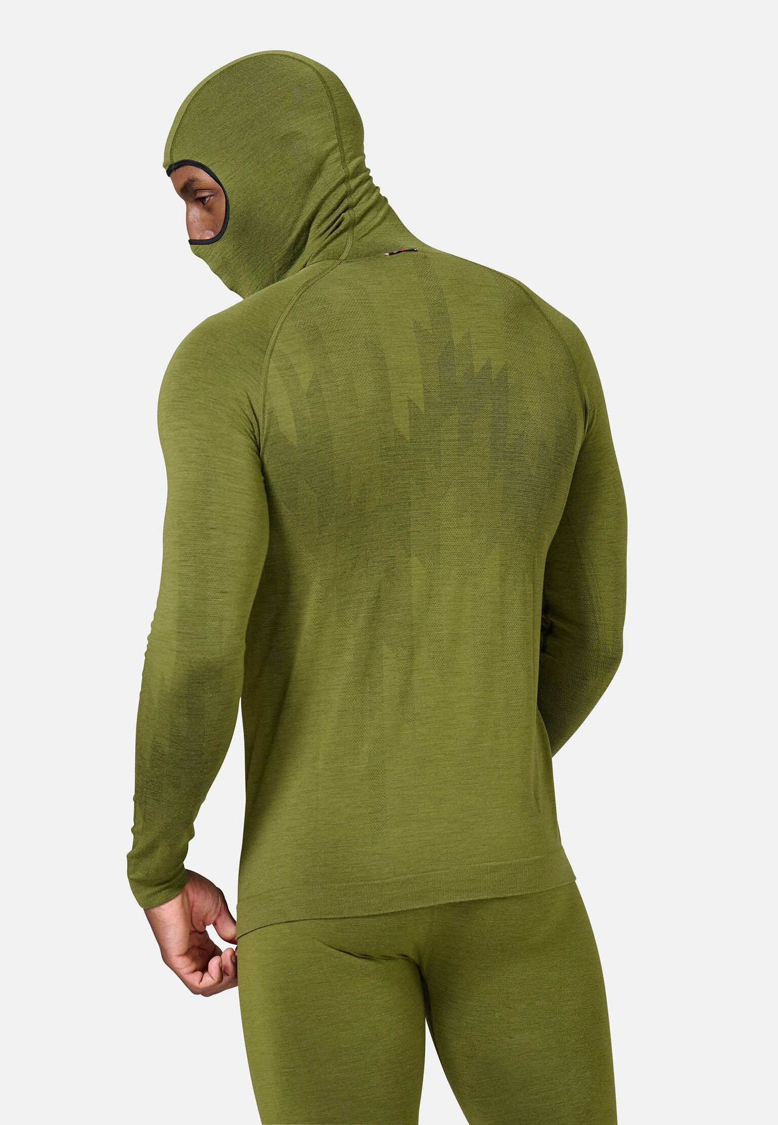 The Kinship Performance Wool Warm Base Layer with Facemask