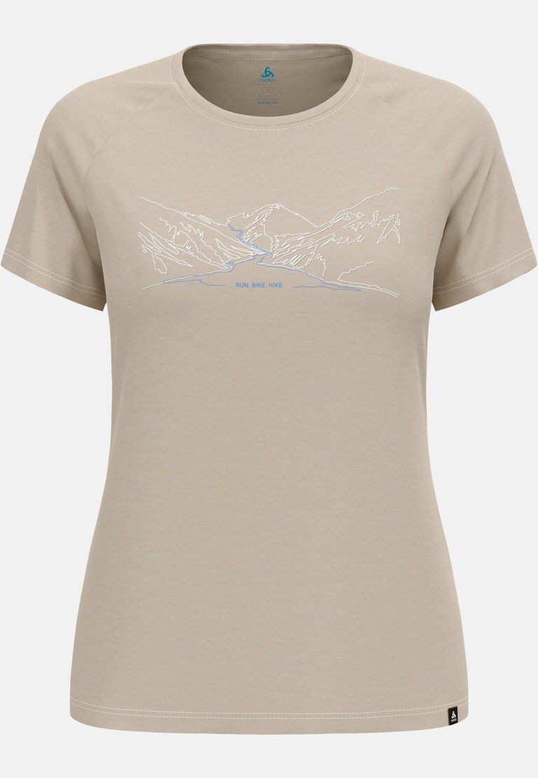 Ascent Performance Wool 130 run bike hike t-shirt