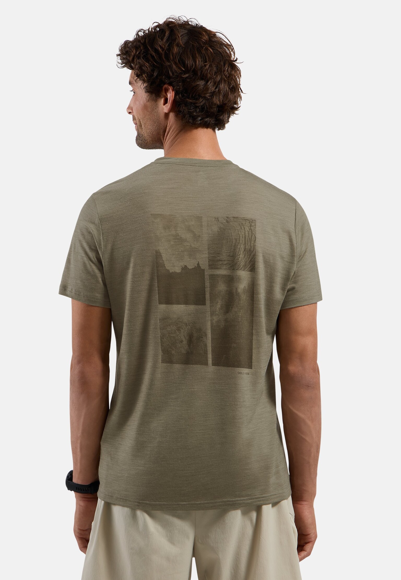 T-shirt Odlo x POW Collective Voices in misto lana merino