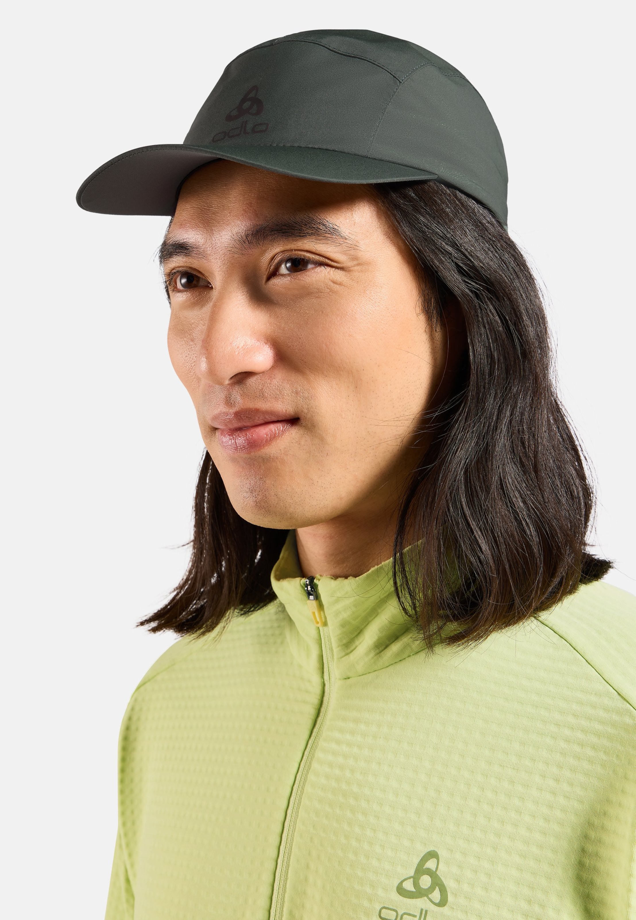 Odlo Performance Waterproof Cap - Trail Running, Wandern - grün, S/M