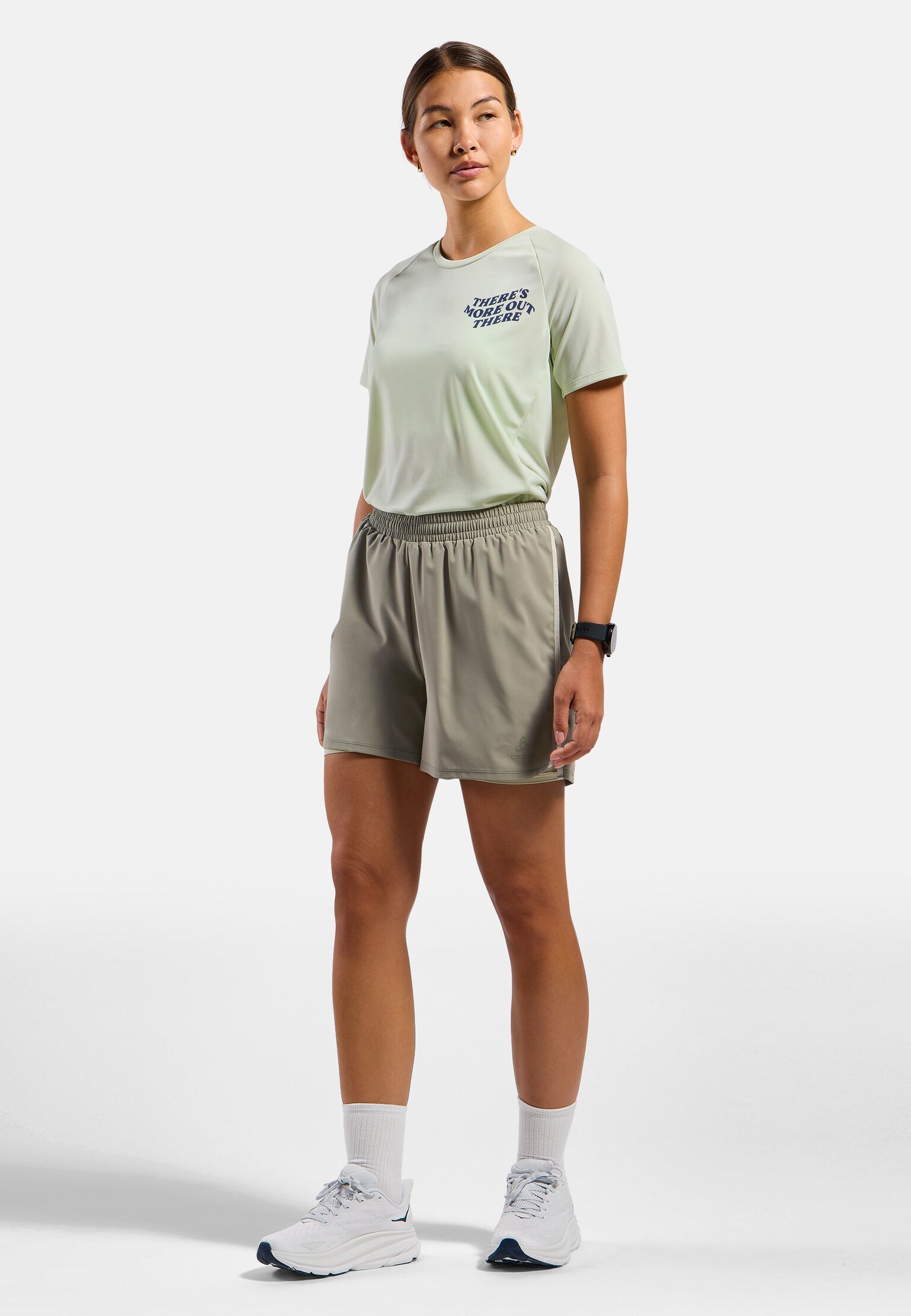 Essentials Laufshirt mit TMOT-Print