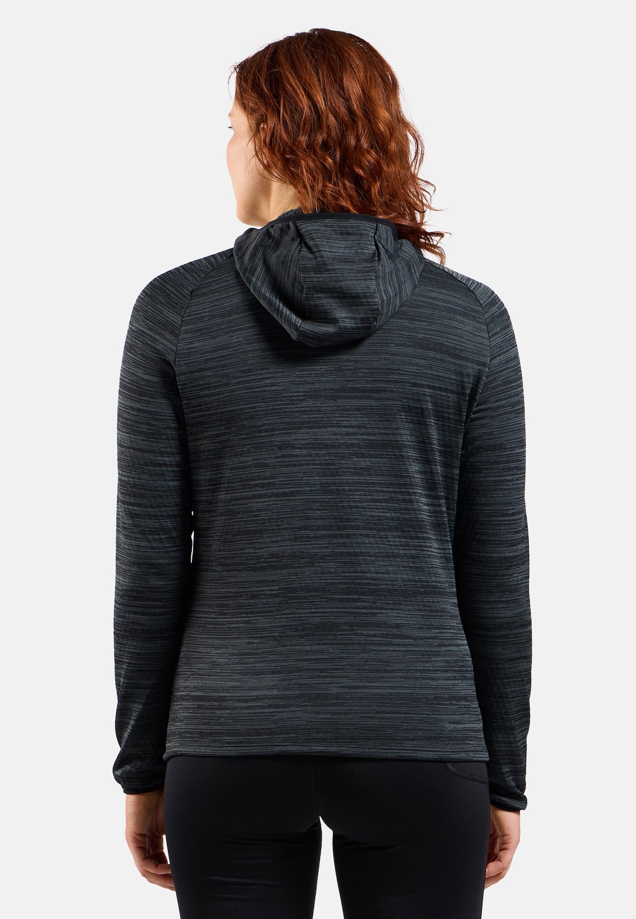 Felpa da running Essential Thermal con cappuccio