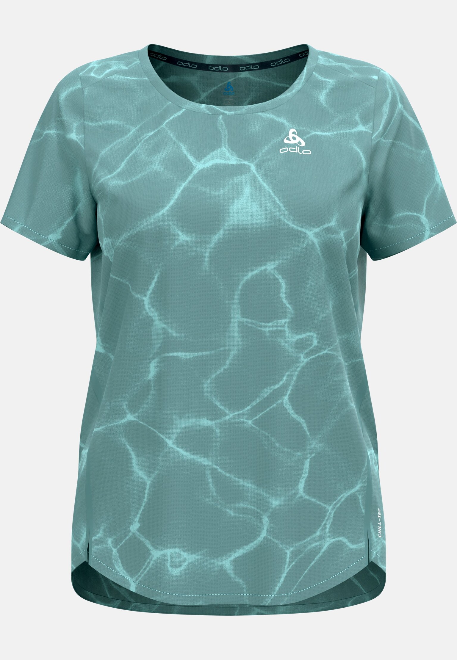 Zeroweight Chill-Tec Print Lauf-T-Shirt