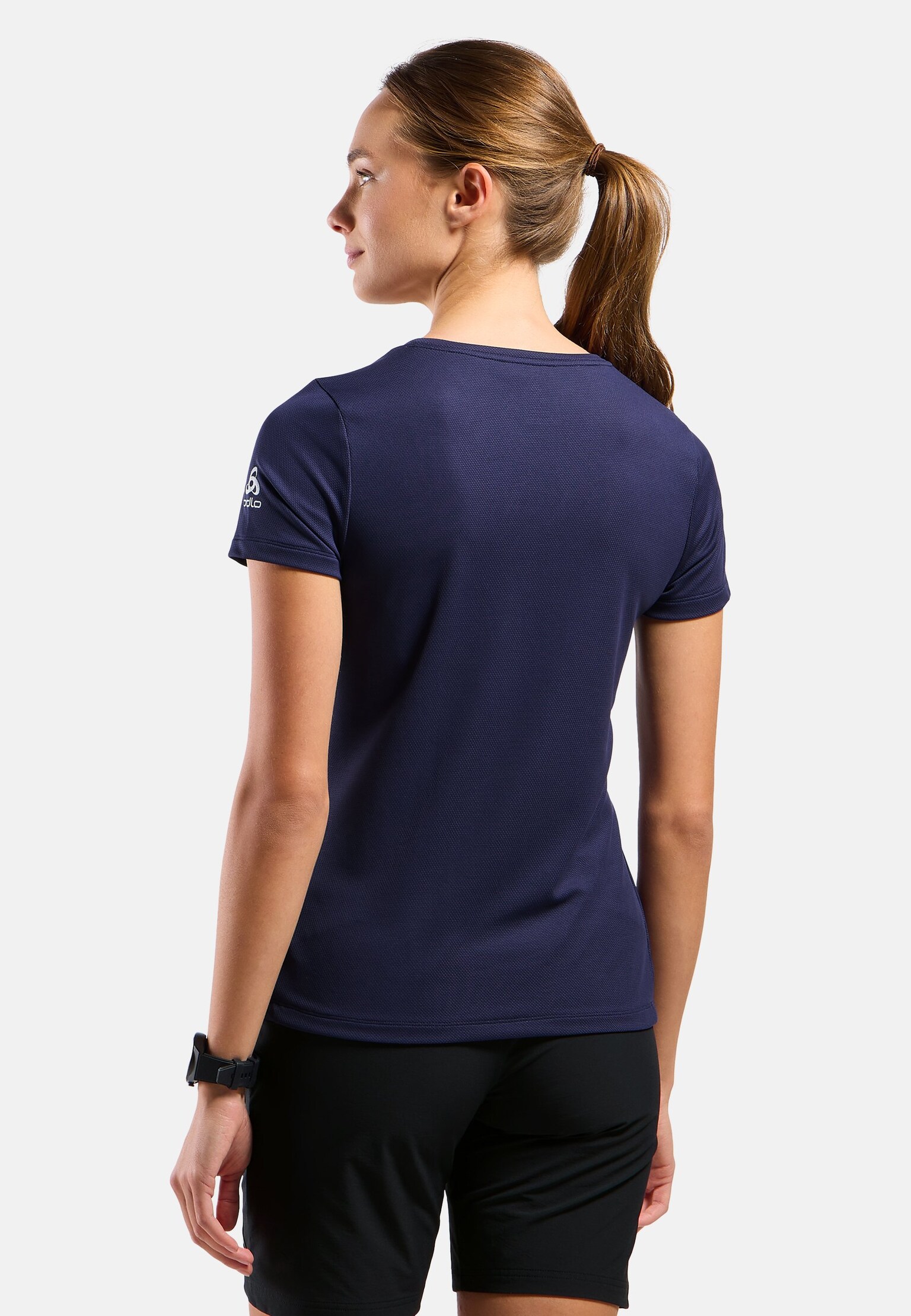 F-Dry T-Shirt mit Bergkamm-Print