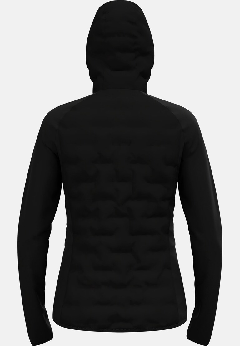 The Zeroweight Insulator hybrid mid layer hooded zip