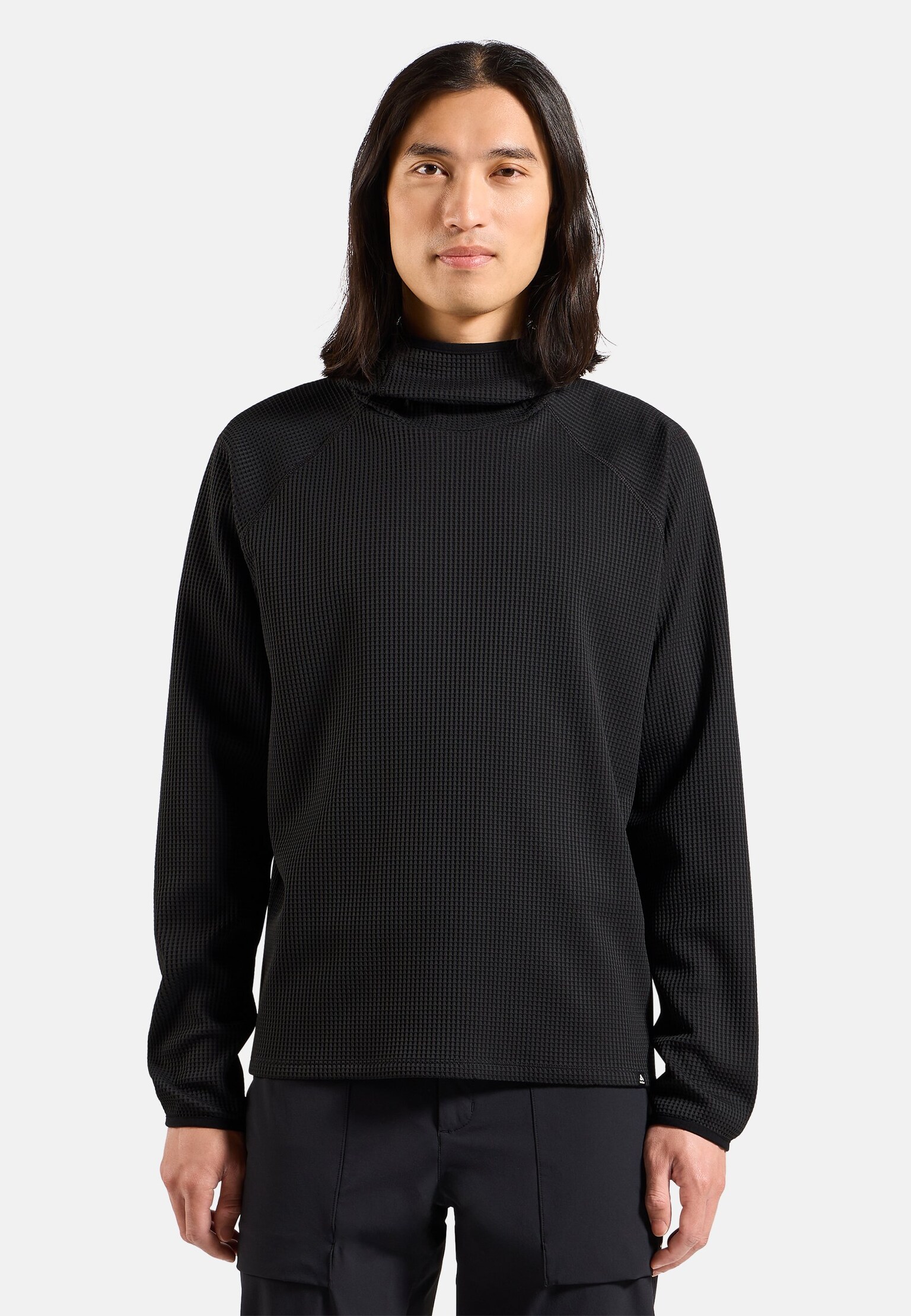 Mid layer multisport Cubic con cappuccio