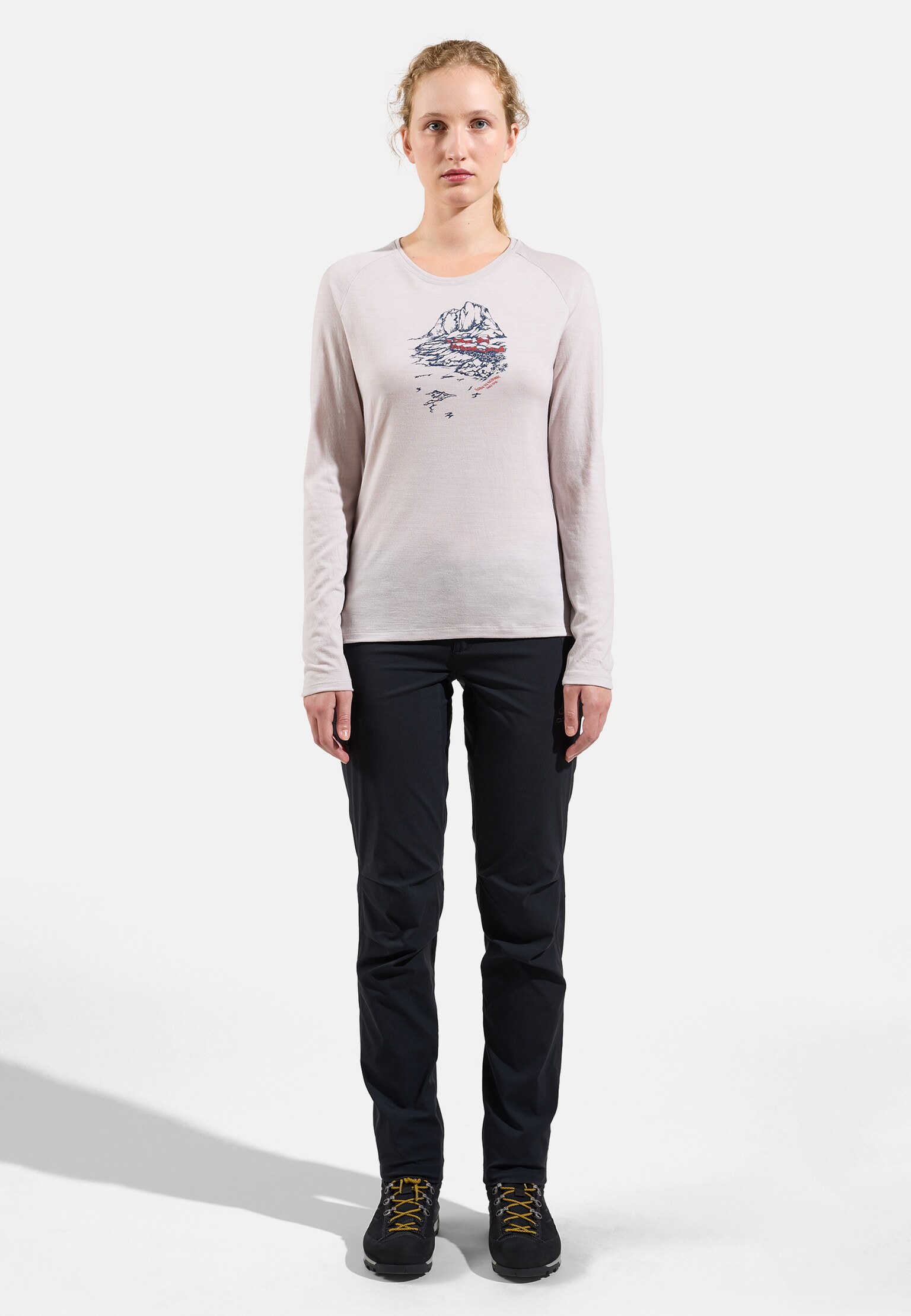 The Ascent 365 merino 200 Norway graphic