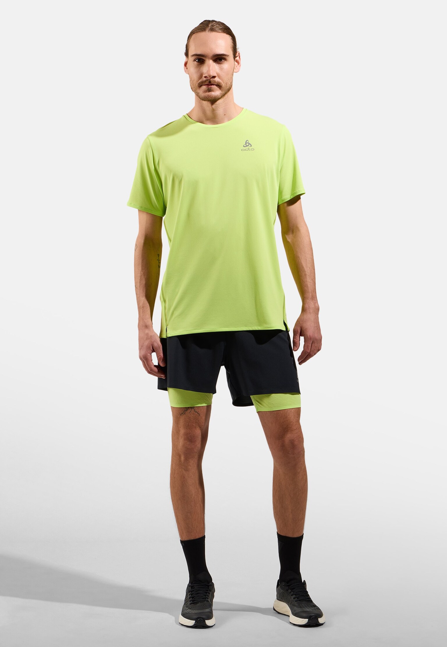 Zeroweight 5 inch 2-in-1-hardloopshort voor heren