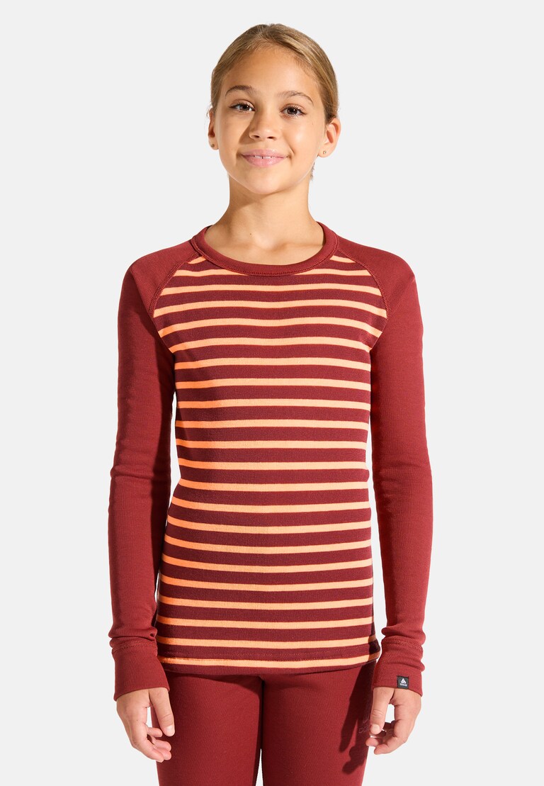 The Active Warm Kids' Stripes Base Layer Top