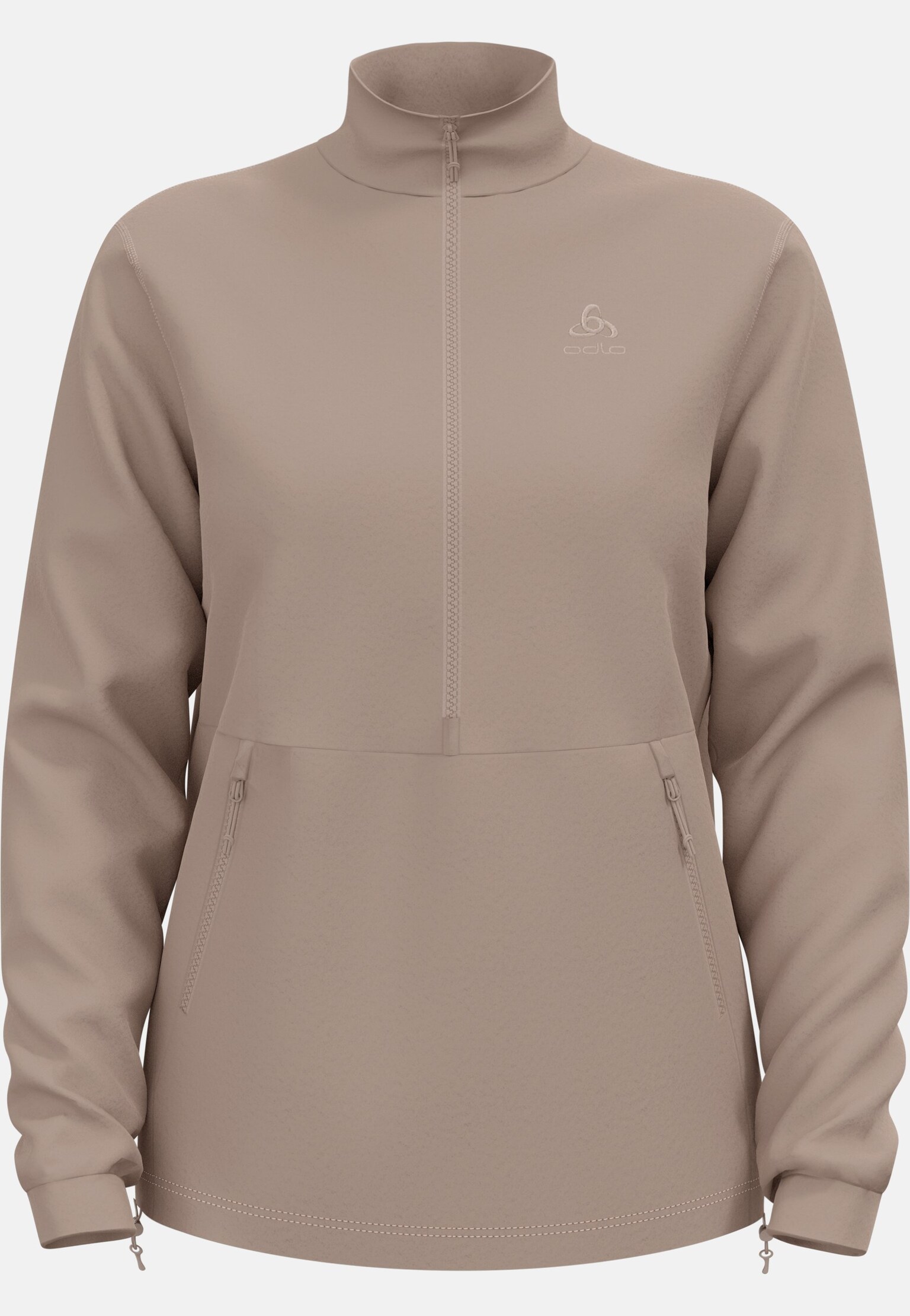 Mid Layer Half-Zip Essential High Pile Solid