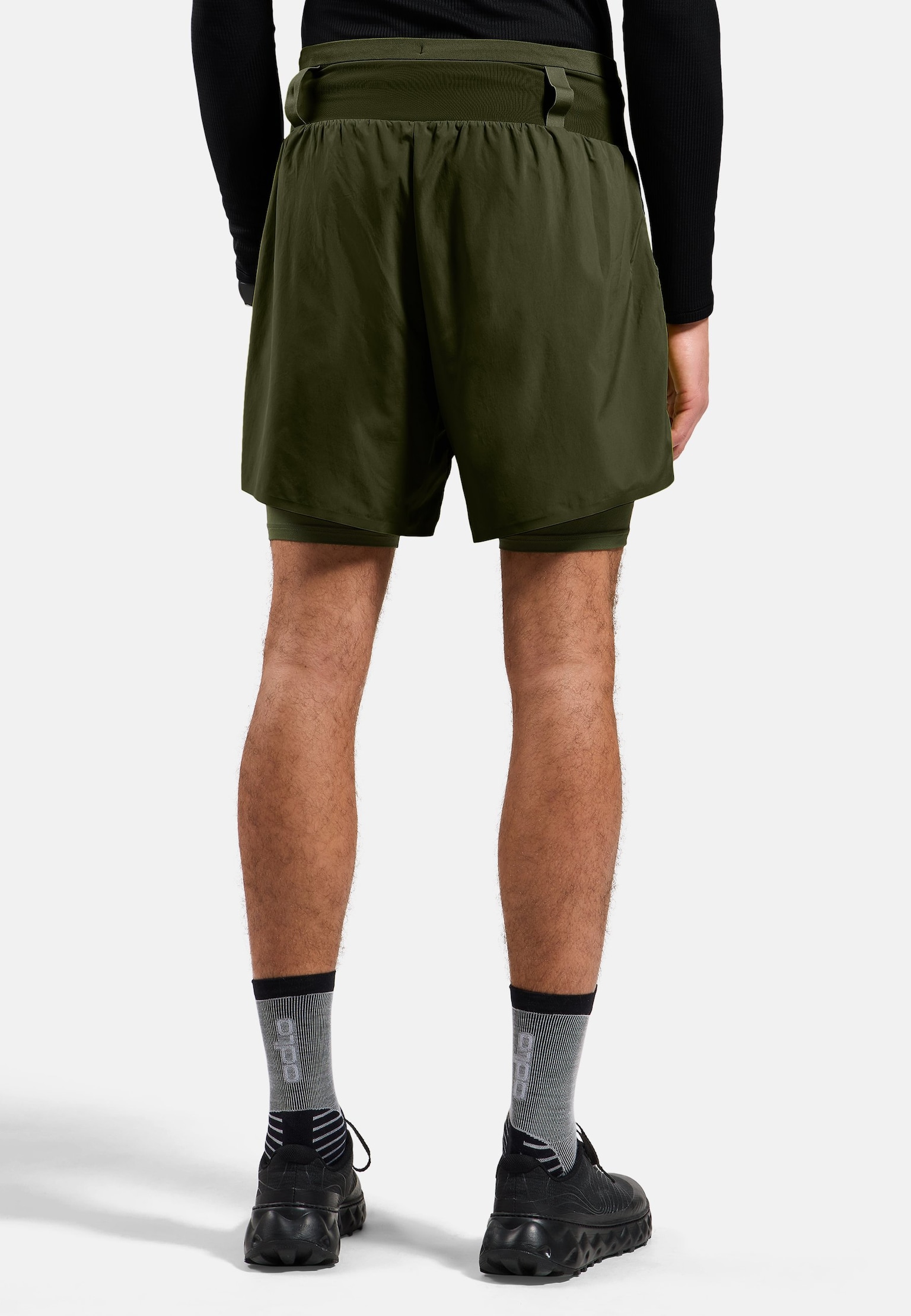 Short de running 2 en 1 X-Alp Trail 6 Inch