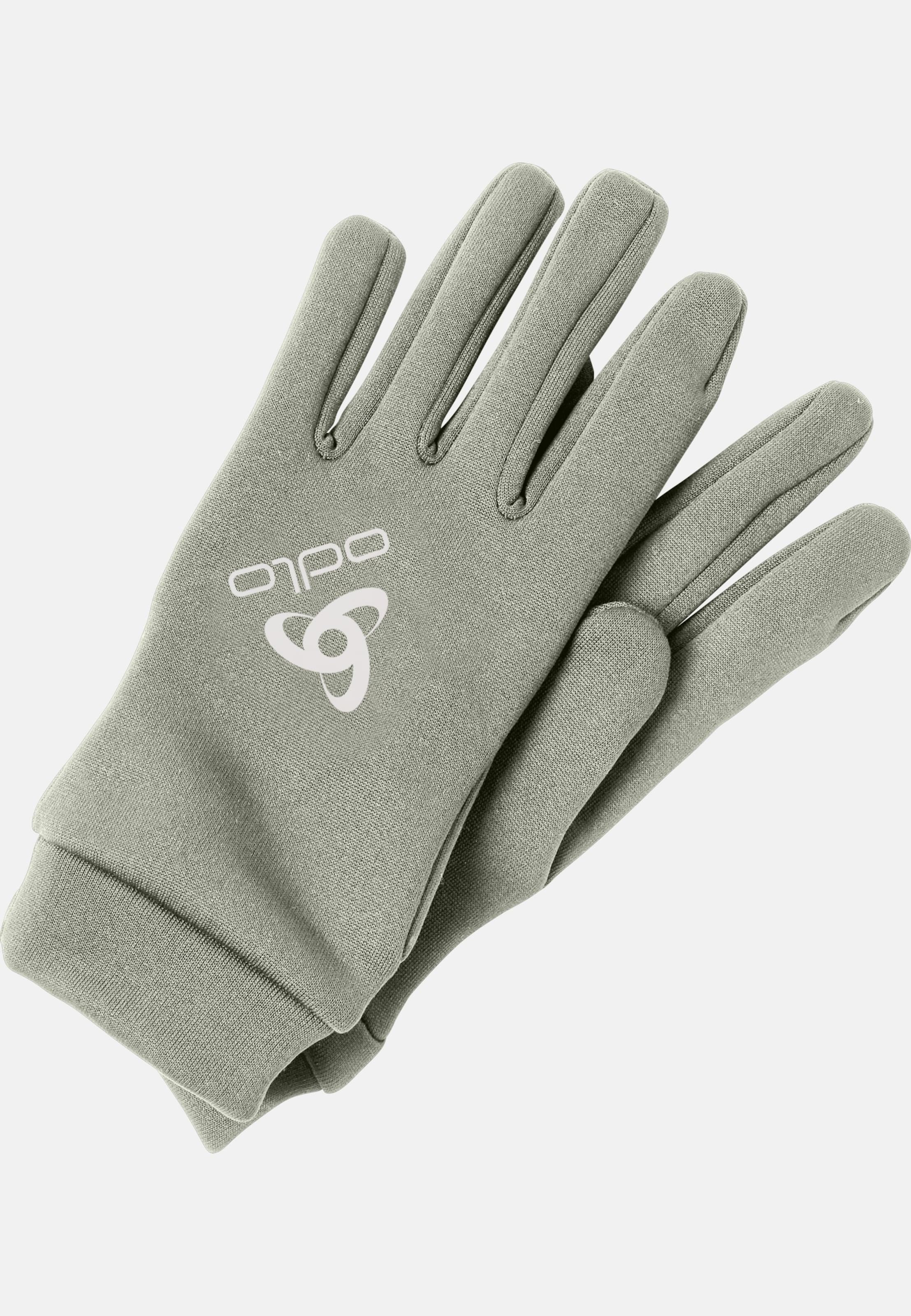 Odlo Stretchfleece liner Handschuhe, XS, grün