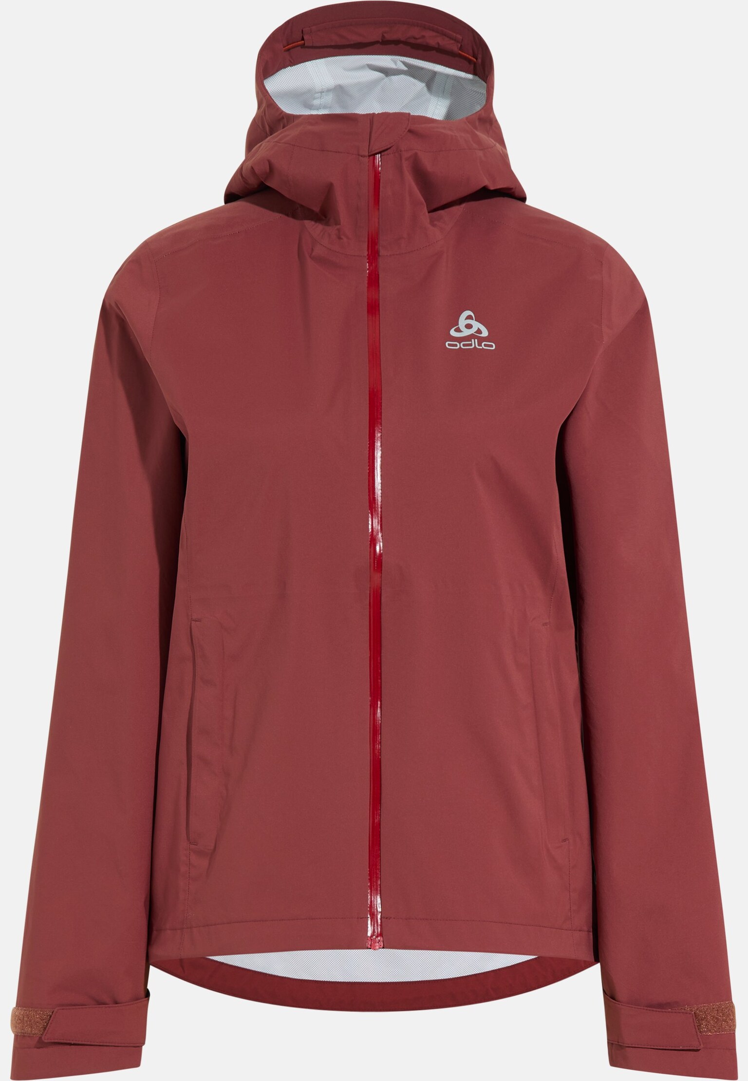 The women's Aegis 2.5L waterproof hardshell jacket