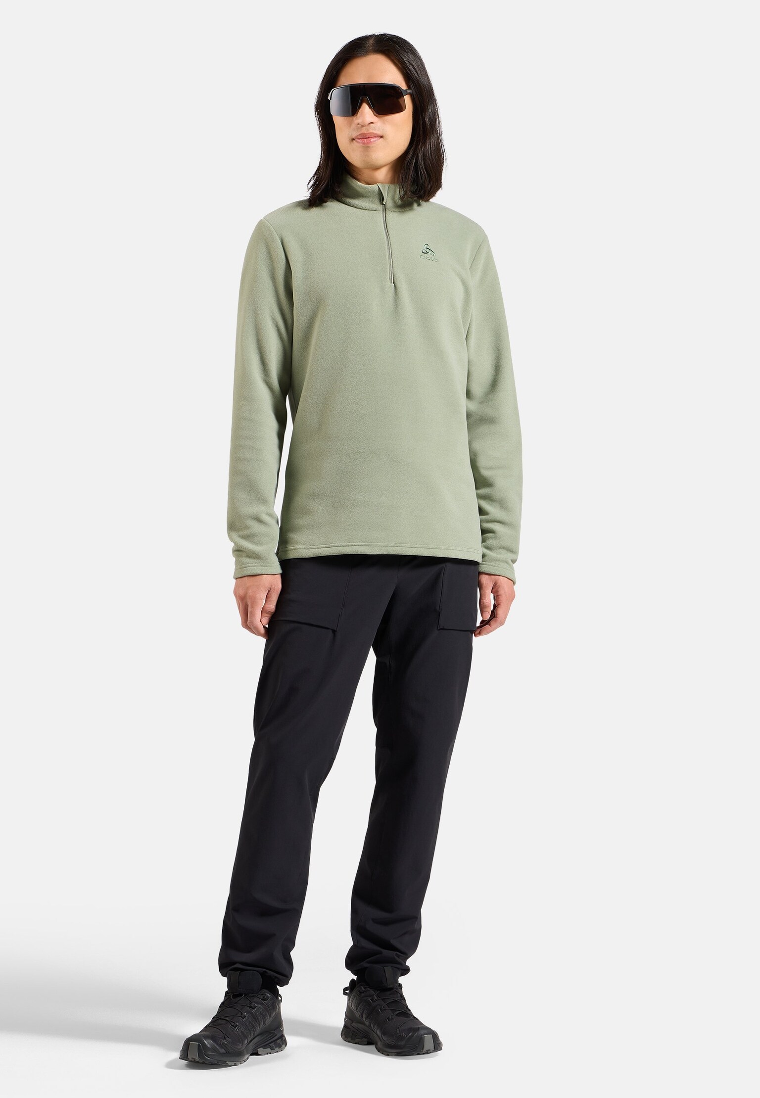 The men's Roy half-zip mid layer