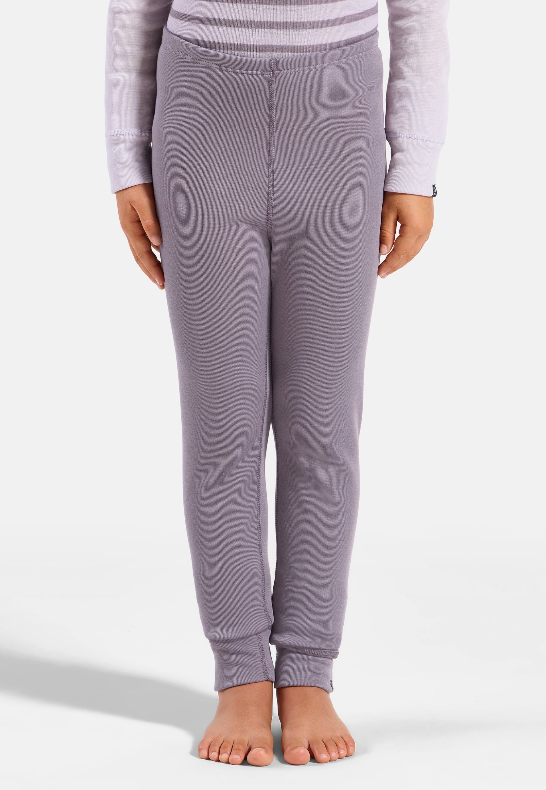 Odlo Active Warm Base-Layer-Tights für Kinder, 104, lila