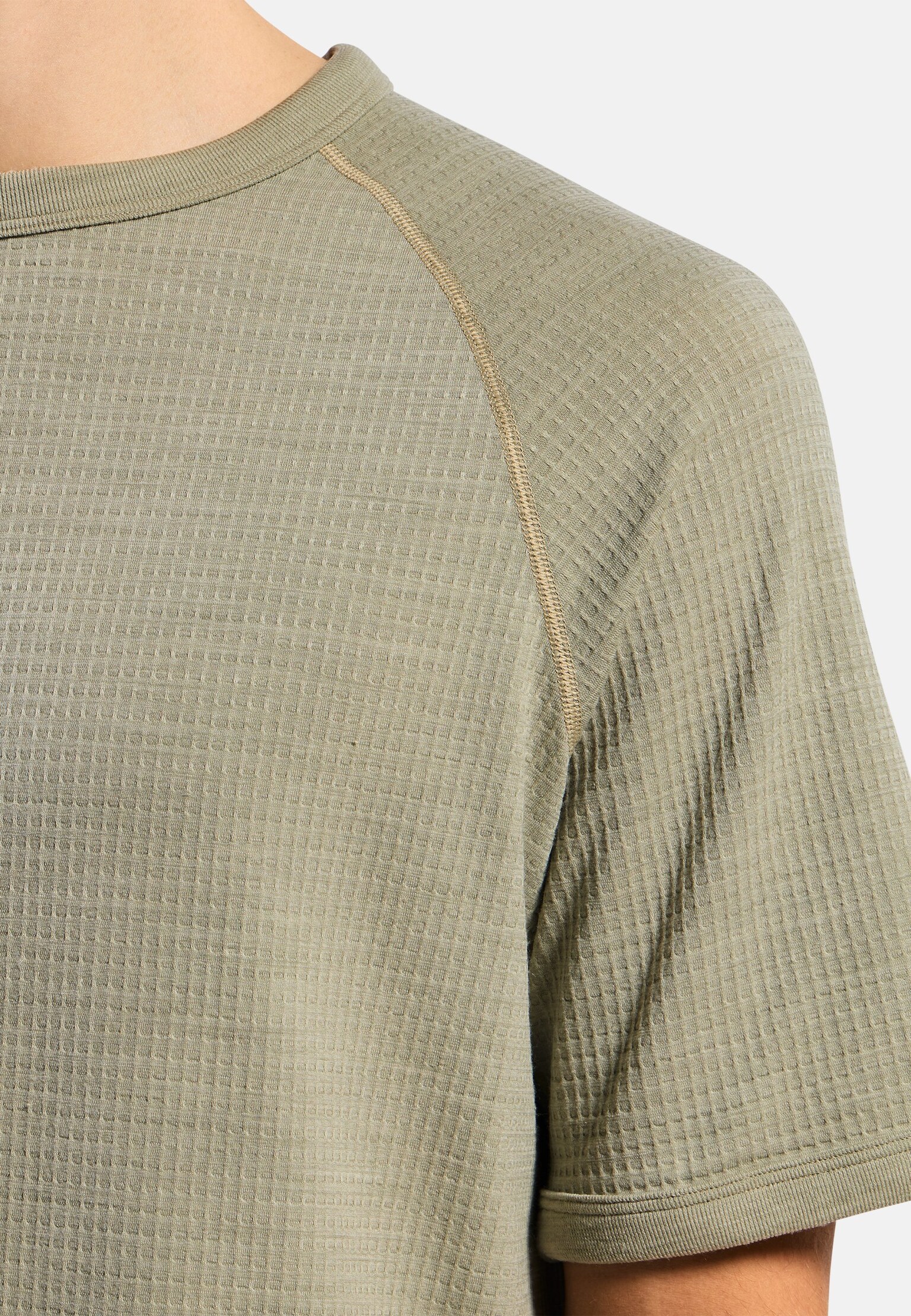 The Ascent merino blend waffle short-sleeve t-shirt