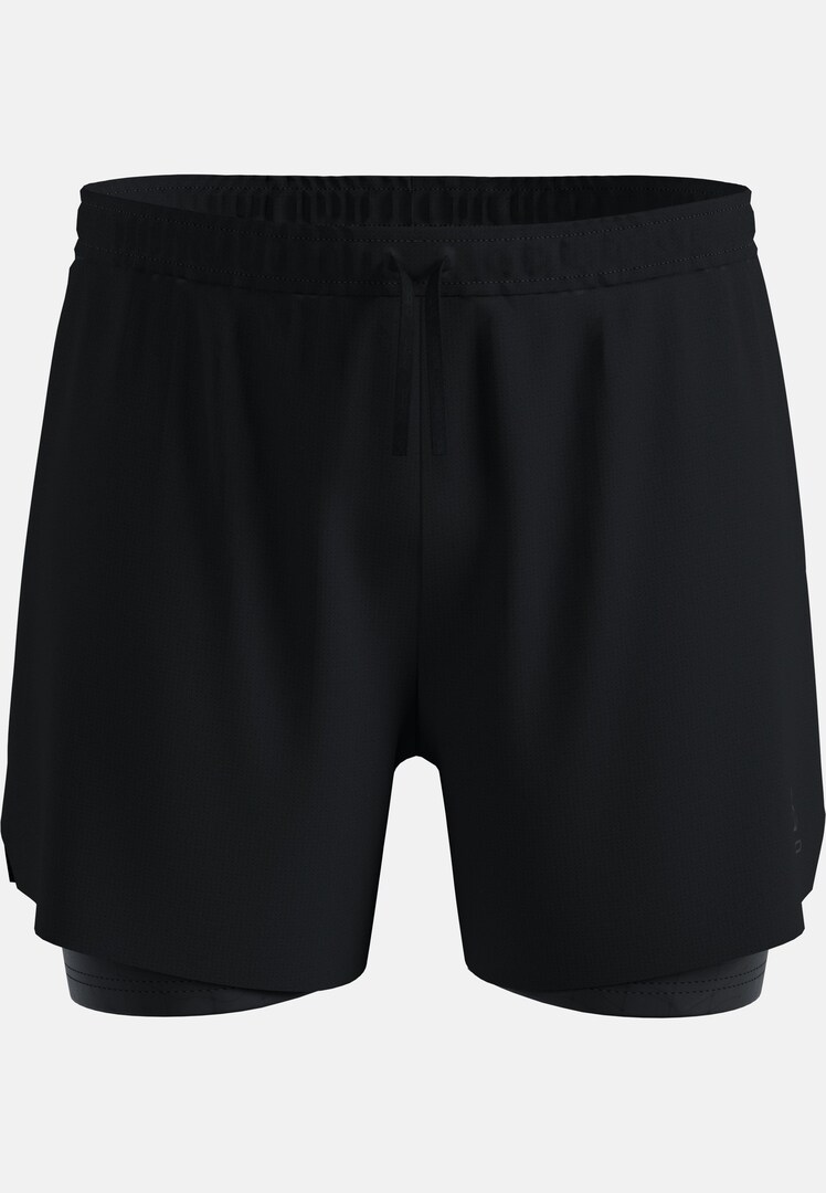 The Zeroweight 5-inch 2-in-1 hyper print running shorts | Odlo®