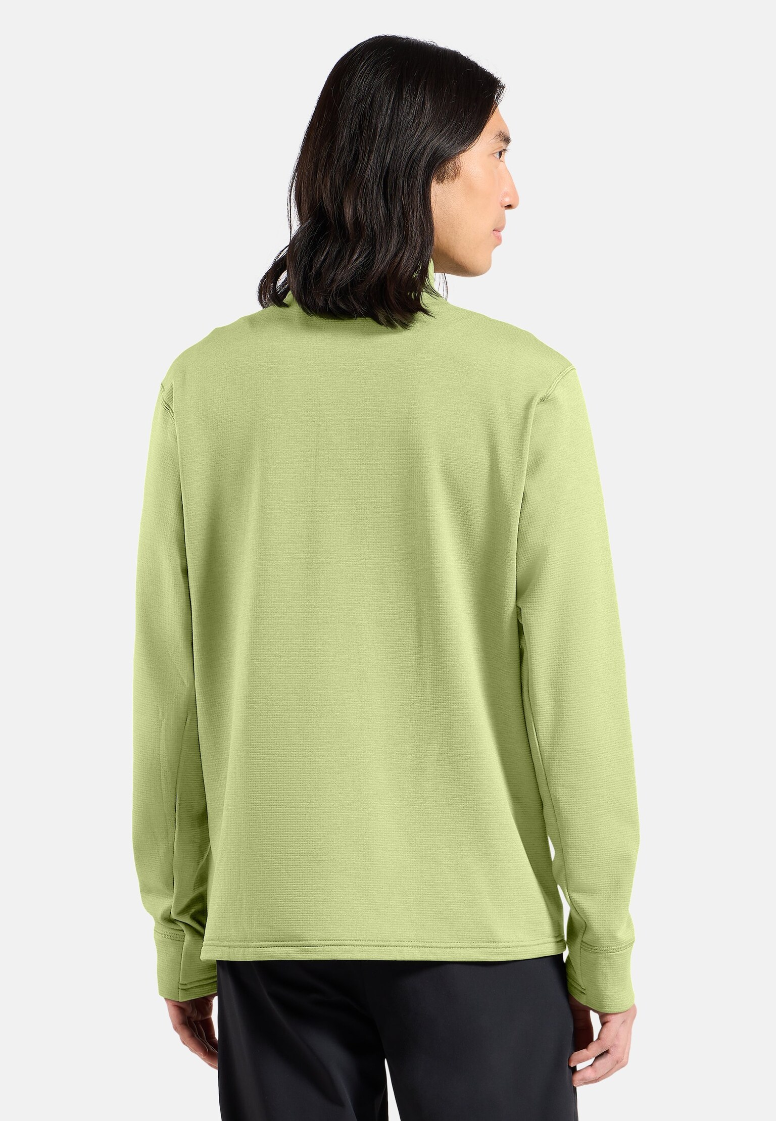 The Essentials grid fleece full-zip multisport mid layer