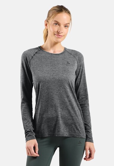 Essentials Seamless Langarm-Laufshirt