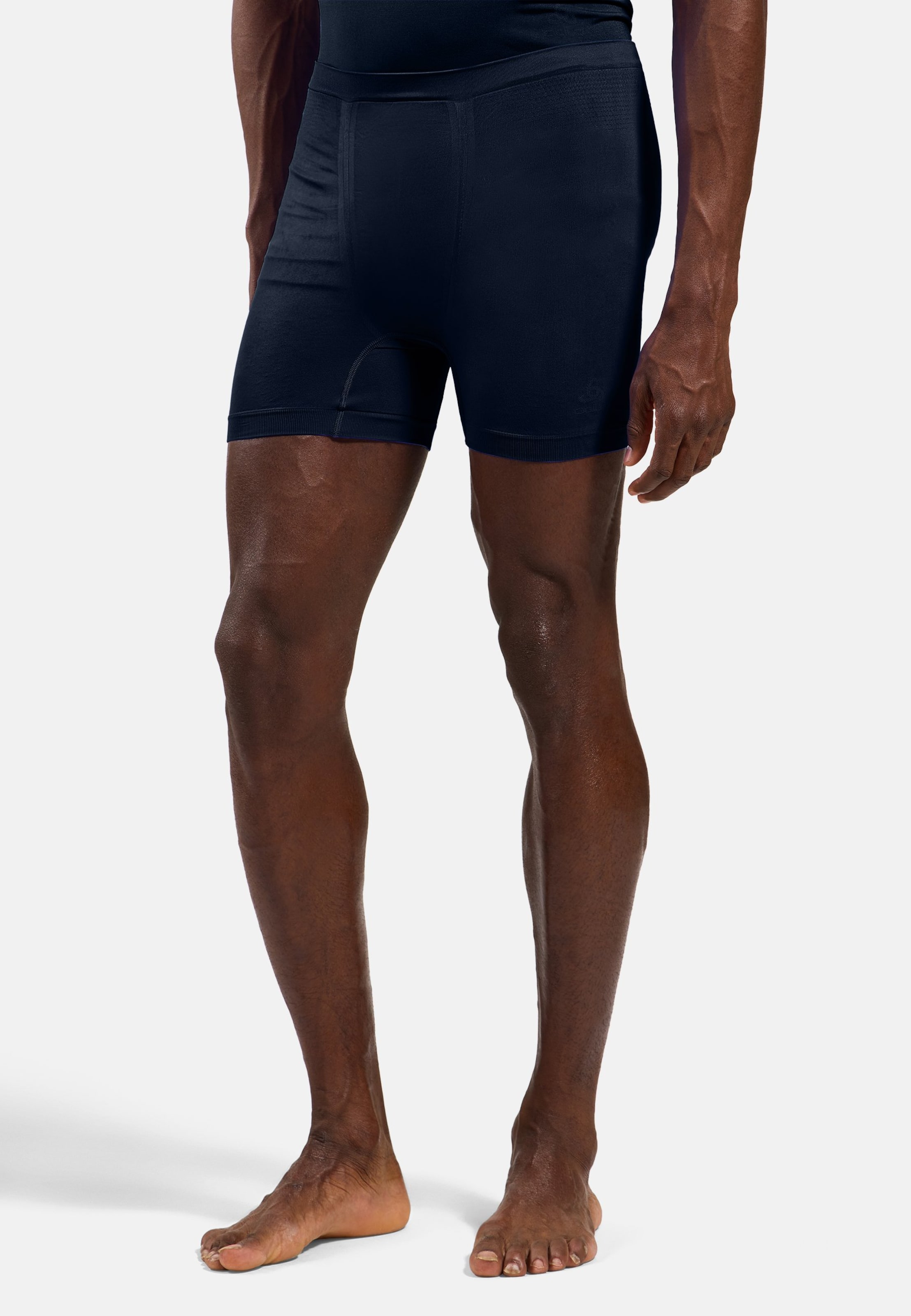 Odlo Nahtlose Performance X-Light Boxershorts für Herren, L, marineblau
