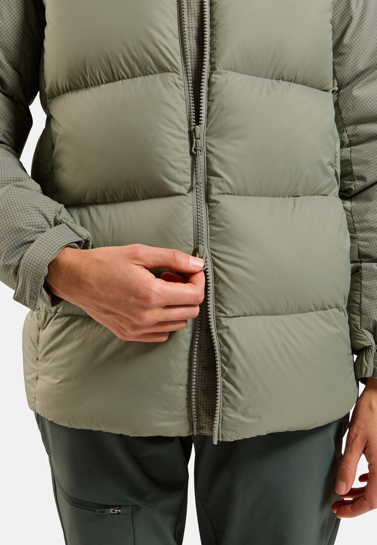 Down Hooded Insulated Jacket